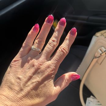 Mv Nails - The finished product. SUCH an improvement!!! - Nail Salons Near Me - Mount Vernon, Washington
