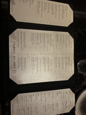 Menu photo 6 Chasing Rabbits Vail, CO