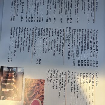 Le Saigon - Menu as if 5/27/26 - Sandwiches Near Me - Modesto, California