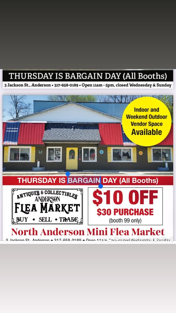 ANDERSON FLEA MARKET Updated October 2024 21 Photos 3 Jackson St, Anderson, Indiana Flea