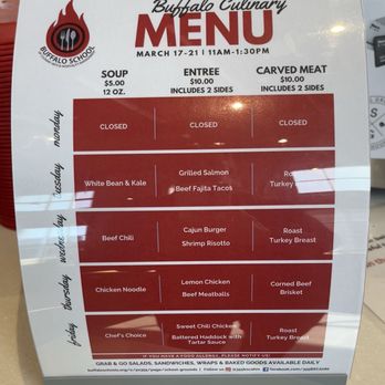 Buffalo School of Culinary - Great options, great prices - Restaurants Near Me - Buffalo, New York
