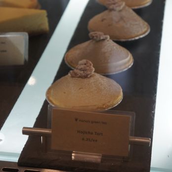 Nana's Green Tea - Hojicha tart ($6.25) - Desserts Near Me - Vancouver, British Columbia Nana's Green Tea - Hojicha tart ($6.25) - Desserts Near Me - Vancouver, British Columbia