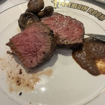 The Tenderloin Room - Pepper blackened tenderloin with homemade steak sauce awesome - Steakhouses Near Me - Saint Louis, Missouri The Tenderloin Room - Pepper blackened tenderloin with homemade steak sauce awesome - Steakhouses Near Me - Saint Louis, Missouri