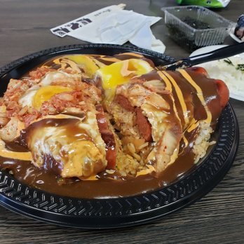 Aunties Cafe - Kimchee loco moco - Breakfast & Brunch Near Me - Gardena, California