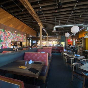 Postino Broadway - The view from the front looking toward the back patio - Wine Bars Near Me - Denver, Colorado