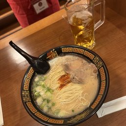 Ramen and beer Ramen and beer