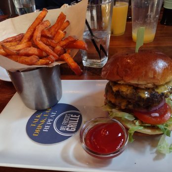 Del Frisco's Grille - Double cheeseburger sweet potato fries - Burgers Near Me - Fort Worth, Texas