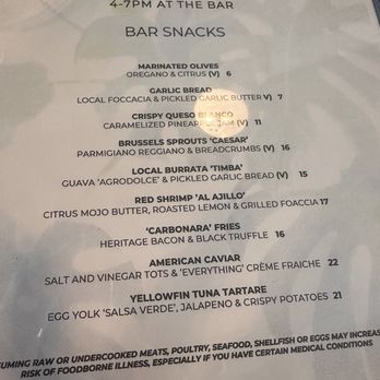 Eating House - Happy hour food menu - Beer, Wine & Spirits Near Me - Miami, Florida Eating House - Happy hour food menu - Beer, Wine & Spirits Near Me - Miami, Florida