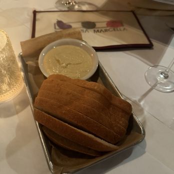 Trattoria Marcella - Bread and hummus - Italian Near Me - Saint Louis, Missouri Trattoria Marcella - Bread and hummus - Italian Near Me - Saint Louis, Missouri
