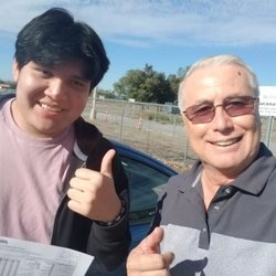 G & G Driving School - Antony passes the DMV driving test the Temecula location!  He was accompanied by Instructor Remy.