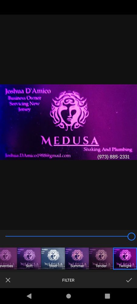 Slide of Medusa Snaking And Plumbing