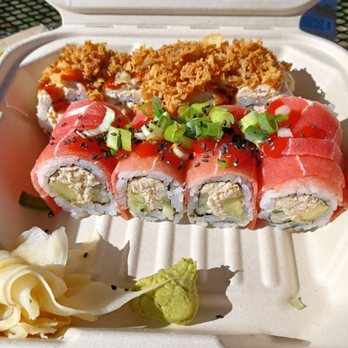 Wellness Sushi - Crunchy Krab and Hot Flamingo rolls - Vegan Near Me - Denver, Colorado Wellness Sushi - Crunchy Krab and Hot Flamingo rolls - Vegan Near Me - Denver, Colorado