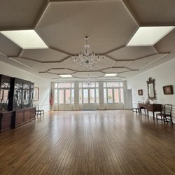City Tavern - Updated Bliss Room 2025. New ceiling and chandeliers and polished floors.