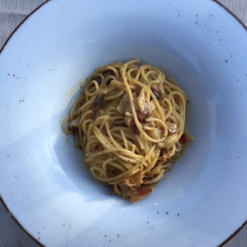 Cervo - Spaghetti Carbonara. Visually beautiful, but a bit salty and cold. - Ice Cream & Frozen Yogurt Near Me - Como, Colorado Cervo - Spaghetti Carbonara. Visually beautiful, but a bit salty and cold. - Ice Cream & Frozen Yogurt Near Me - Como, Colorado