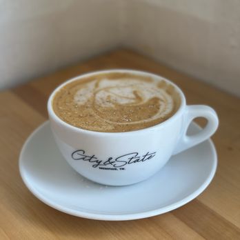 City & State - Mango Sticky Rice Latte - Coffee & Tea Near Me - Memphis, Tennessee City & State - Mango Sticky Rice Latte - Coffee & Tea Near Me - Memphis, Tennessee