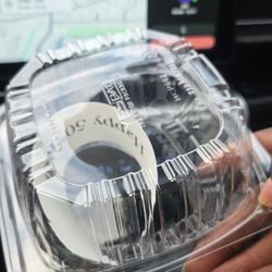 Pro Cakes - Container with the bday message
