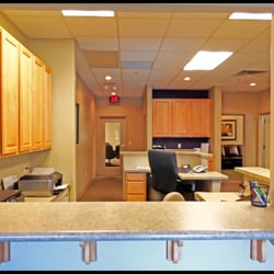 Loyer-Carlson Vicki PHD - The receptionist's desk.