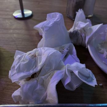 The Skillet - Completely inedible meat in the carne asada taco-- solid gristle, spit out into 4 napkins. About $2.50 in each napkin. - Caterers Near Me - Las Vegas, New Mexico