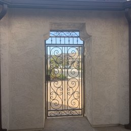 Courtyard gate