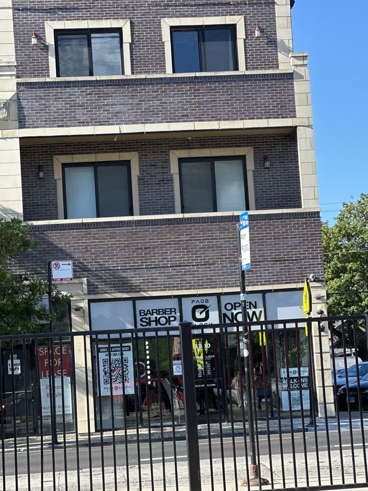 FADE O’CLOCK Updated August 2024 3300 W Lawrence Ave, Chicago
