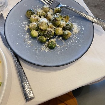 The Silver King Coastal Kitchen - Parmesan brussel sprouts - New American Near Me - Fort Myers, Florida