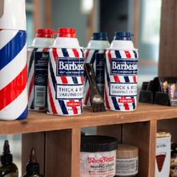 Father and Son Barber Shop