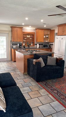 Kitchen Cleaning - Optimizing Kitchen Efficiency and Comfort
• Wash and Scrub Sink
• Wash Cabinet Faces and Appliances
• Clean Inside and Outside of the Microwave
• Clean Countertops
• Swiffer All Floors
• Dust and Wipe All Reachable Surfaces
• Wipe Door Handles and Light Switches
• Wipe Mirrors and Glass Fixtures
• Take Out Trash and Recyclables Kitchen Cleaning - Optimizing Kitchen Efficiency and Comfort
• Wash and Scrub Sink
• Wash Cabinet Faces and Appliances
• Clean Inside and Outside of the Microwave
• Clean Countertops
• Swiffer All Floors
• Dust and Wipe All Reachable Surfaces
• Wipe Door Handles and Light Switches
• Wipe Mirrors and Glass Fixtures
• Take Out Trash and Recyclables