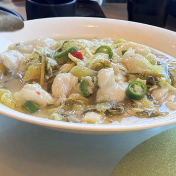 Little Chengdu - Pickled 41. Fish Fillet of Pickled Pepper 泡椒魚片 - Szechuan Near Me - Millbrae, California