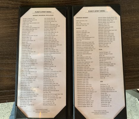 Menu photo 1 Puro Cigar Bar Chandler, AZ Menu photo 1 Puro Cigar Bar Chandler, AZ
