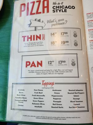 Menu photo 5 Oregano's Goodyear, AZ