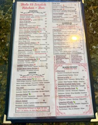 Hole 19 - Scratch Kitchen + Bar by null