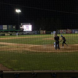 Warner Park Duck Pond - Well lit field at night!