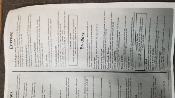 Menu photo 5 Neighbors Bar and Grill Cleveland, OH