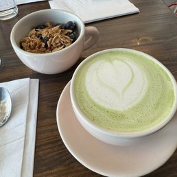 Macha Green Tea Latte, Parfet
