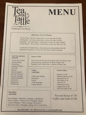 Menu photo 3 Tea and Tattle London, XGL Menu photo 3 Tea and Tattle London, XGL