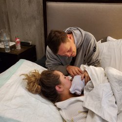 Baby+Co - Bed in the birth suite