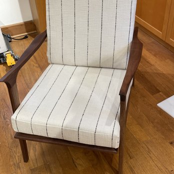 American Foam Center - Custom cushions for handmade arm chair 3/23 - Mattresses Near Me - Fairfax, Virginia American Foam Center - Custom cushions for handmade arm chair 3/23 - Mattresses Near Me - Fairfax, Virginia