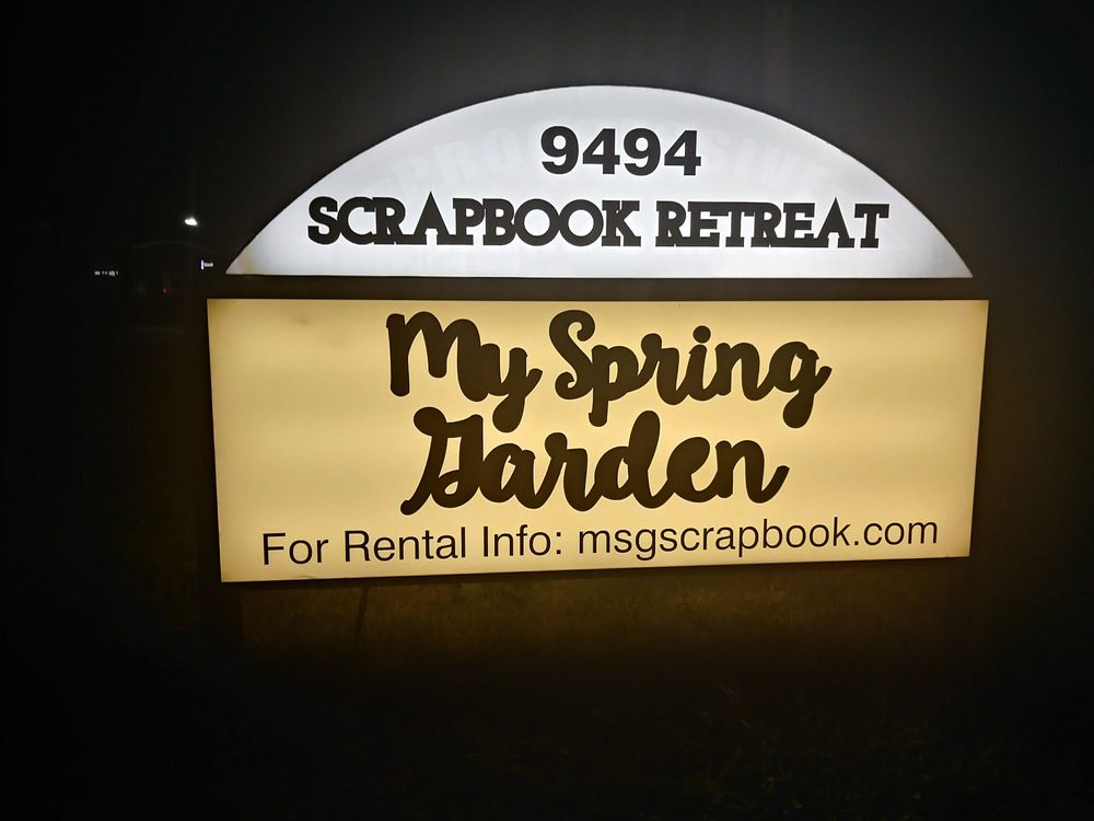 MY SPRING GARDEN SCRAPBOOK RETREAT Updated September 2024 9494