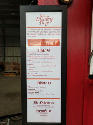 Menu photo 2 You Lucky Dog! Central Point, OR Menu photo 2 You Lucky Dog! Central Point, OR