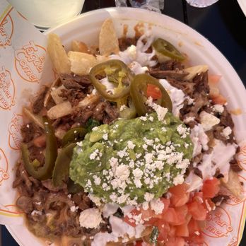 El Taquero Comer - Large Asada Fries - Mexican Near Me - El Paso, Texas