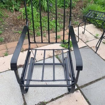 E & B Welding - After: Refurbished chair - Metal Fabricators Near Me - Chambersburg, Pennsylvania