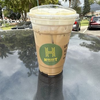 Hideout Coffee - Yummy Vanilla Latte - Coffee & Tea Near Me - Monrovia, California Hideout Coffee - Yummy Vanilla Latte - Coffee & Tea Near Me - Monrovia, California