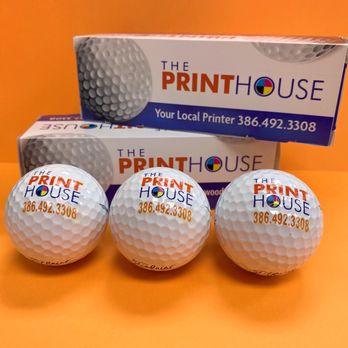 The PrintHouse - Look to us for custom golf balls and boxes for those upcoming golfing events. - Printing Services Near Me - Port Orange, Florida