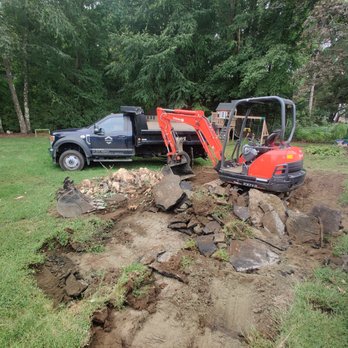 Barko's Property Service - a dump truck and a tractor - Excavation Services Near Me - South Hadley, Massachusetts Barko's Property Service - a dump truck and a tractor - Excavation Services Near Me - South Hadley, Massachusetts
