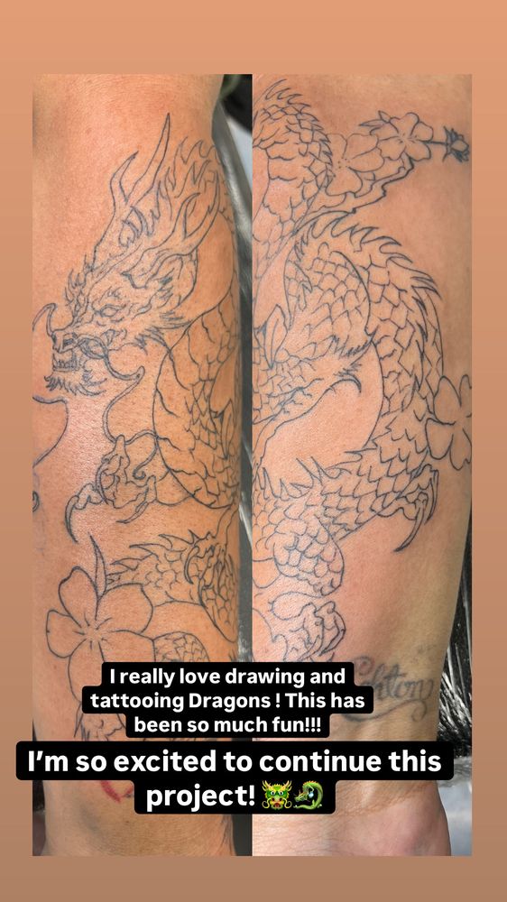 Moon Dragon Ink Logo