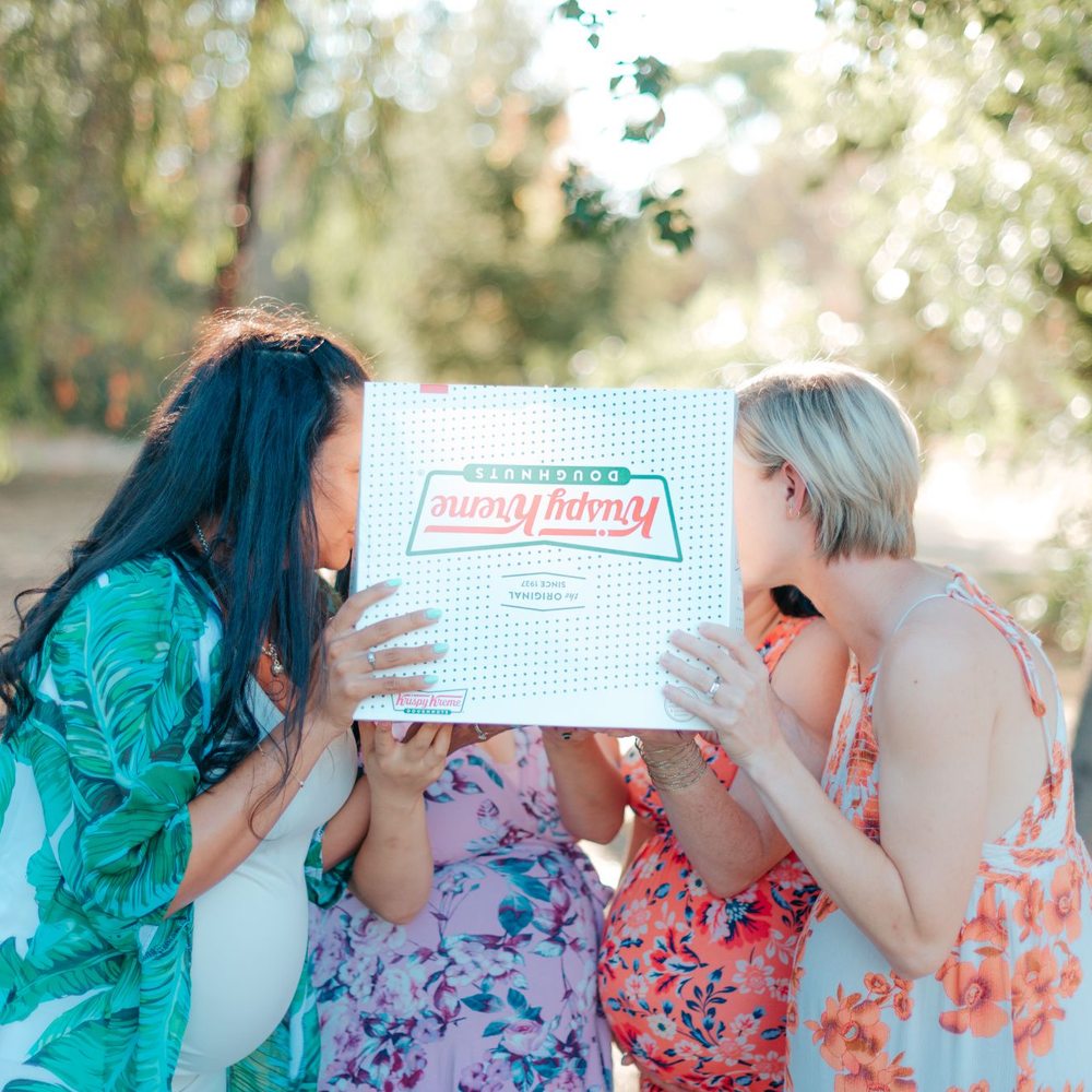 Krispy Kreme - I love their donuts so much, I had to put it in my maternity shoot. Photo talent: Suzy Coleman Photography - Donuts Near Me - Mountain View, California Krispy Kreme - I love their donuts so much, I had to put it in my maternity shoot. Photo talent: Suzy Coleman Photography - Donuts Near Me - Mountain View, California