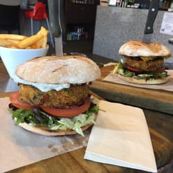 The Burger Bar - Amazing gluten free vegetarian burgers