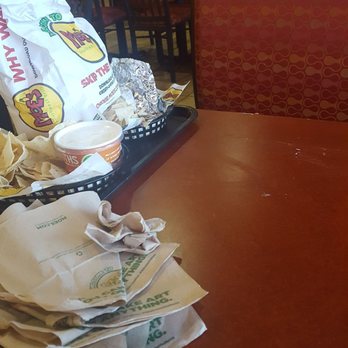 Moe's Southwest Grill - Dirty table...after a wipe down! - Mexican Near Me - Queensbury, New York Moe's Southwest Grill - Dirty table...after a wipe down! - Mexican Near Me - Queensbury, New York