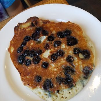 Shoop's - Blueberry pancakes -more blueberries underneath - Delis Near Me - Santa Monica, California Shoop's - Blueberry pancakes -more blueberries underneath - Delis Near Me - Santa Monica, California