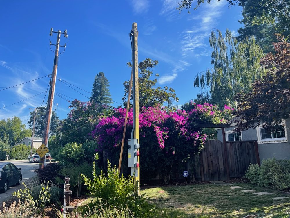 Slide of Power Pole Service